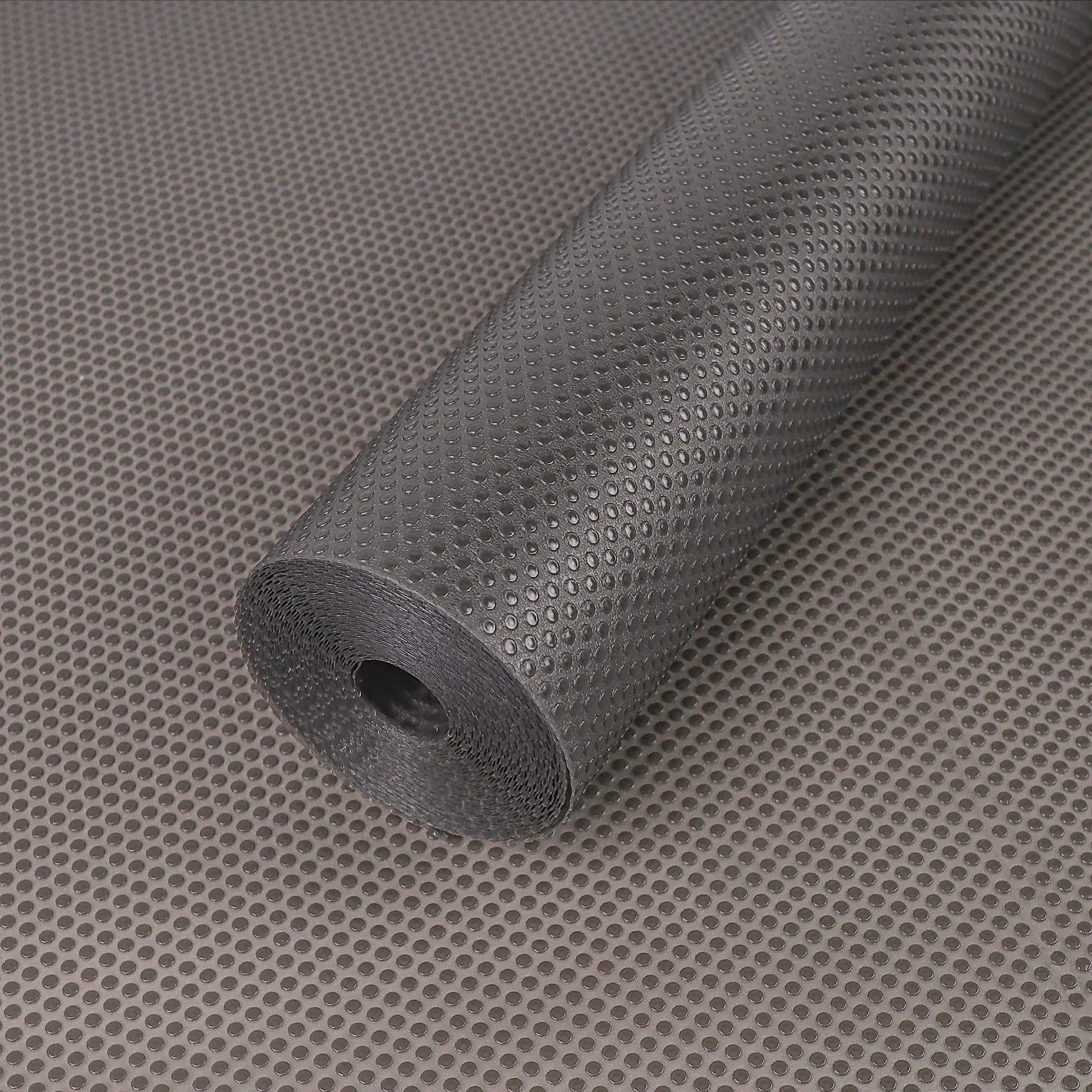 FLPMIX Kitchen Cabinet Drawer Liner: 15" Clear Non-Adhesive Pantry Shelf Liner - Waterproof Easy to Cut Refrigerator Mat 15" x 240" Translucent Grey